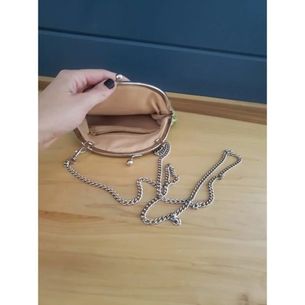 Vintage Green Clutch‎ / Crossbody Purse